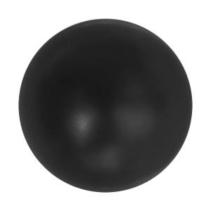 Накладка на слив для раковины Abber AC0014MB черная матовая, керамика