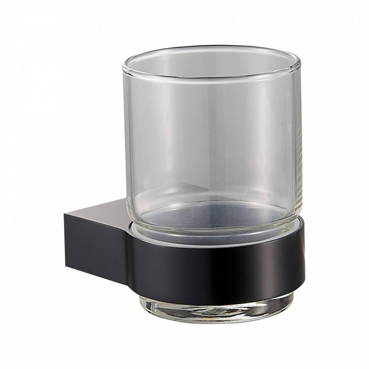 Стакан Wonzon & Woghand WW-7721 с держателем, черный