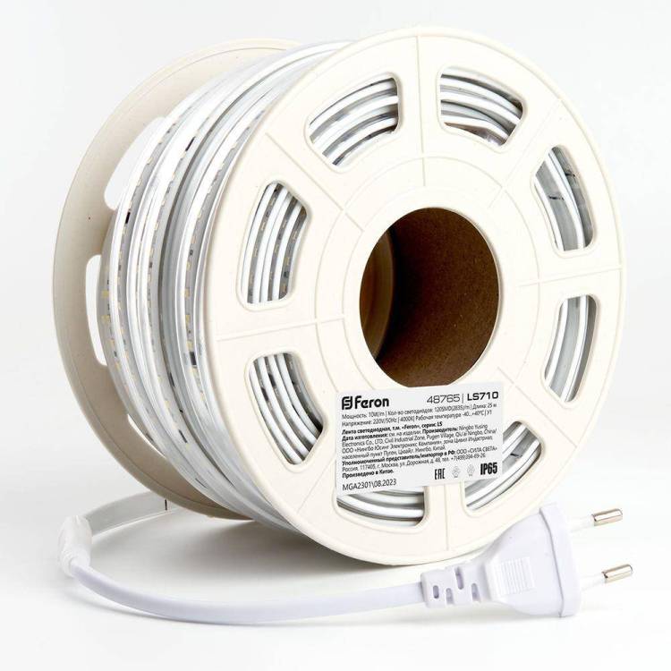 Светодиодная влагозащищенная лента Feron LS710 48765