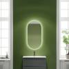 Зеркало Sancos Oval OV55C LED подсветка, сенсорный выключатель