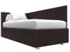 Кровать Лига Диванов Лига-039 122064L коричневый левая 90x200 фото 3