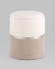 Пуф Stool Group Кэрри 19A060CHHS HT2303-01-04 серебро, серо-бежевый