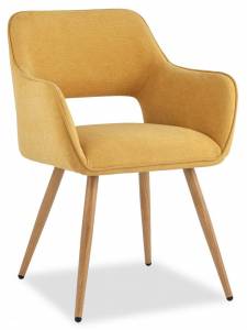 Кресло Stool Group Кромвель II CROMWELL II YELLOW желтый