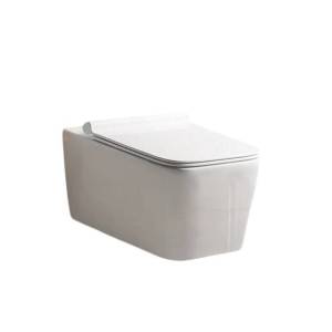 Унитаз подвесной Cerutti Spa Viola CT10583 безободковый, с крышкой-сиденьем микролифт