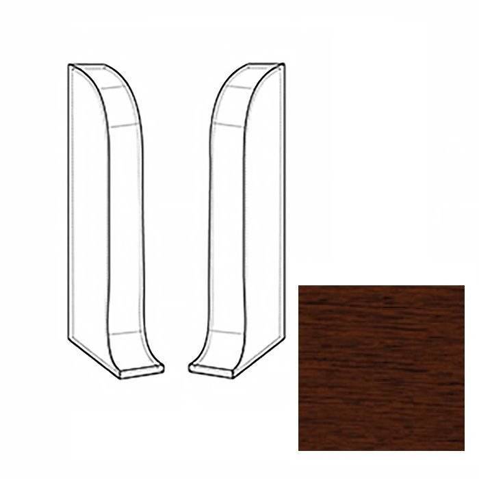 Заглушки LinePlast Венге L014 58 мм (пара)