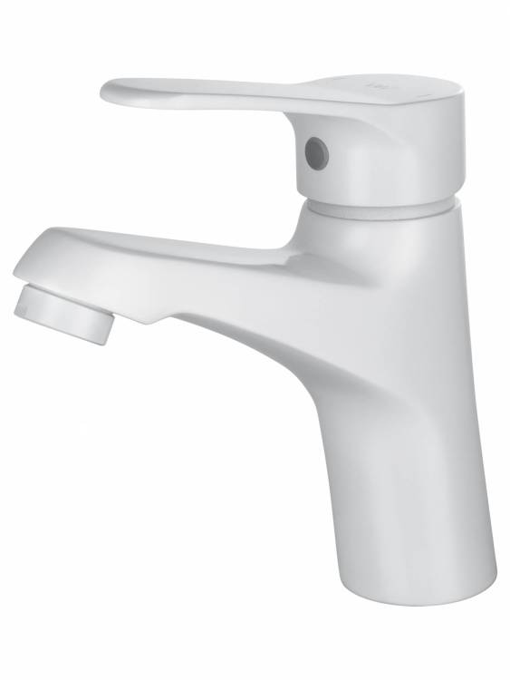 Смеситель для раковины Wonzon & Woghand WW-A40212-MW белый матовый