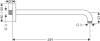 Кронштейн для верхнего душа Hansgrohe 27446000 фото 4