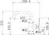 Смеситель для раковины Bronze de Luxe 1760's Loft 1178CC хром фото 5