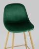 Стул барный Stool Group Валенсия BC-91003C green HLR-56 DUAL зеленый, ножки цвет дерево фото 5
