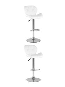 Набор из 2 барных стульев Stool Group Бон BC-053-NP white X2 белый NP