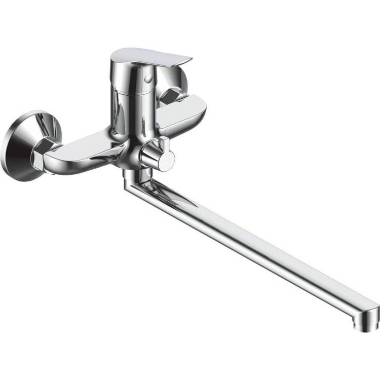 Смеситель для ванны Rush Samui SA0930-51 с поворотным изливом, хром