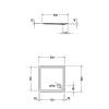 Поддон для душа Duravit Starck Slimline 80x80 белый фото 3