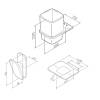 Набор аксессуаров для ванной Am.Pm Inspire V2.0 AK50B1003B Черный фото 5