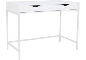 Стол письменный Woodville Дейл 621503 белый шелк 100x50x75