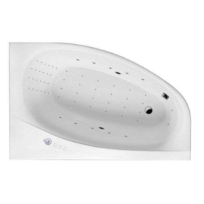 Акриловая ванна Excellent Kameleon NANO WAEX.KMP17.NANO.CR 170x110 правая, хром