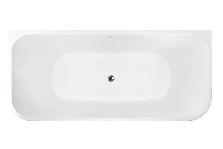 Акриловая ванна Royal Bath Riva RB610400CH белая, 180x80