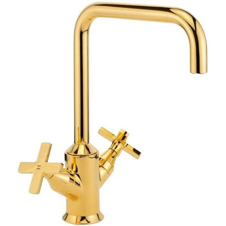 Смеситель для раковины Migliore Sirius 28165 золотой