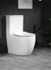 Унитаз-компакт Cerutti Spa Orlter CT9867 безободковый, сиденье микролифт, белый