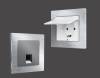 Рамка 2-постовая Ambrella Volt Alfa Platos AF550102 фото 3