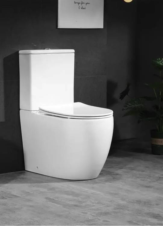 Унитаз-компакт Cerutti Spa Orlter CT9867 безободковый, сиденье микролифт, белый