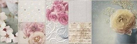 Декор Rocersa Suger Decorado Angie A Blanco 25x75