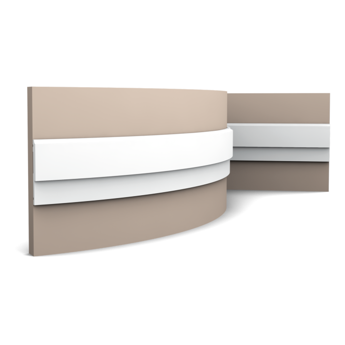 Молдинг гибкий Orac Decor Luxxus P9900F 200x1x8