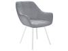 Стул Дик DikLine 252 М 00-00062312 B22 GREY, ножки белые, поворотный
