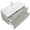 Тумба с раковиной Belbagno Albano-Cer ALBANO-CER-1050-2C-SO-CVG 102x44x50 Cemento Verona Grigio подвесная с двумя выкатными ящиками фото 5