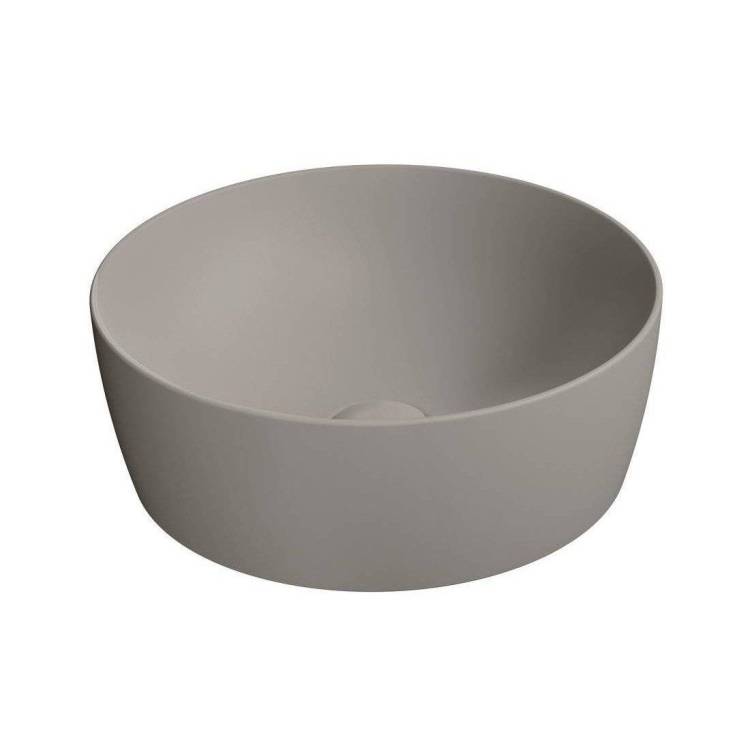 Раковина GSI Nubes 903905 40 см, серо-бежевая матовая