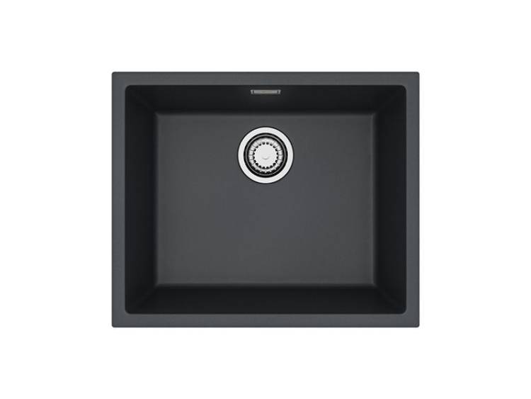 Мойка кухонная Alveus Granital Omni 30 1150055 Carbon-G91 с сифоном, 55x45