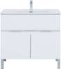 Тумба под раковину Aquanet Алвита New 90 303914 1 ящик, 2 дверцы, белый матовый фото 6