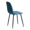 Стул Tetchair Breeze (mod. 4724) 24672 dark turquoise HLR62, черный фото 3