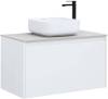 Тумба под раковину Aquanet Nova Lite 90 242257 1+1 ящика, белый глянец фото 13