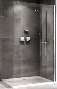 Душевая перегородка Abber Immer Offen AG61090 Хром