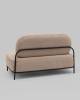 Диван Stool Group Стоун vd-dv-stone-cl-cream бежевый, велюр рельефный фото 5