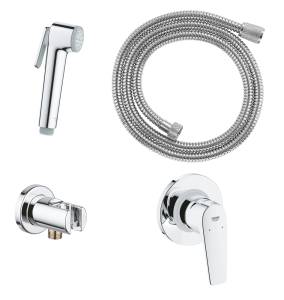 Гигиенический душ Grohe BauFlow 29328000 со смесителем, С ВНУТРЕННЕЙ ЧАСТЬЮ