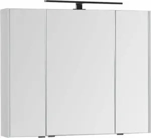 Зеркало-шкаф Aquanet Латина 90 белый