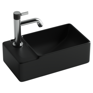 Раковина Ceramica Nova Element CN5046MB черный матовый, 39.5x22