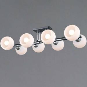 Потолочный светильник Illumico IL0791-8CSQ-25 BK CR TRENTO