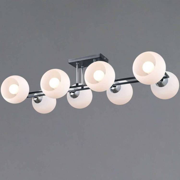 Потолочный светильник Illumico IL0791-8CSQ-25 BK CR TRENTO
