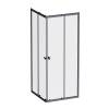 Душевой уголок Am.Pm Sunny W87G-403-8080-BT профиль черный, стекло прозрачное, 80x80