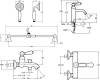 Душевой комплект Jacob Delafon Louise E24360-CP + E24363-CP + E24364-CP фото 5
