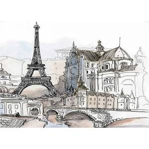 Вставка Cersanit Eifel EI2M452 D Многоцветная 25x35