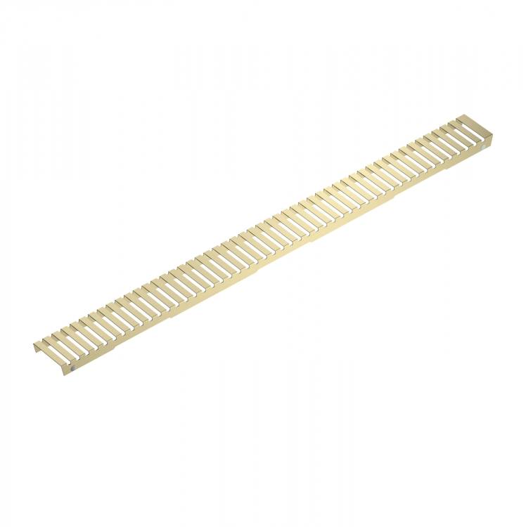Решетка для трапа Wonzon & Woghand WW-651800L-BG 80 см, брашированное золото