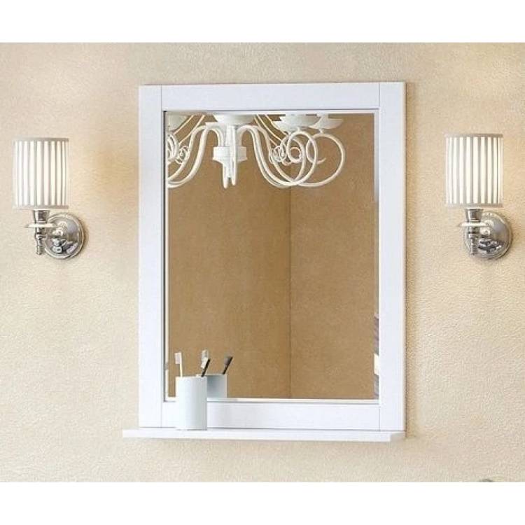 Зеркало Corozo Техас 60 SD-00000276 белый, 60x70 см