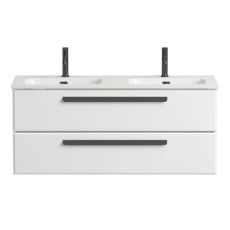 Тумба под раковину Cezares ECO-CER-N-1200-2C-SO-2-BL Bianco Lucido, 120x45.7x50