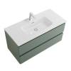 Тумба с раковиной BelBagno Kraft 100 Еловый матовый, раковина BB1000ETL фото 3