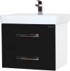 Мебель для ванной Bellezza Рокко 50 подвесная черная фото 2