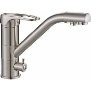 Смеситель для кухни Zorg Steel Hammer SH 321 SATIN