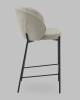 Стул полубарный Stool Group Тисдейл LV-115-S690-01 светло-зеленый, букле фото 4